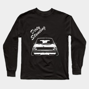 classic car dirty stancing lowrider Long Sleeve T-Shirt